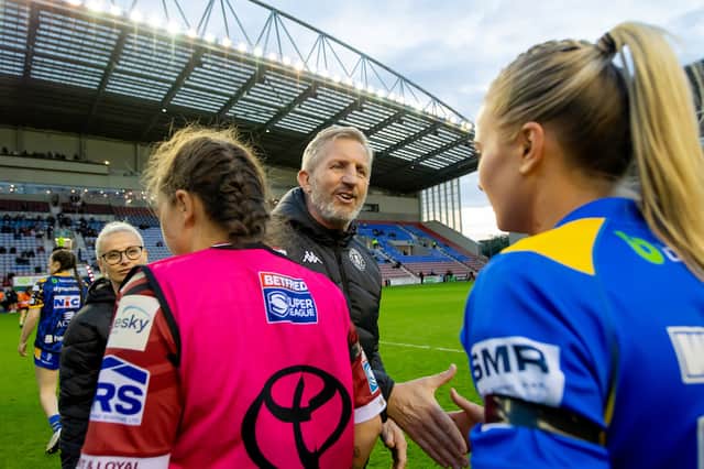 Wigan Warriors Women's head coach Denis Betts