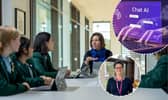 Downe House School's Jane Basnett says educators have a role to play in making sure pupils get accurate info on AI