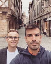 Ben Pearson (right) and his husband Nathan.