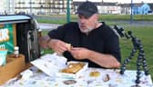 Stephen Peel from Warrington has eaten at 120 UK chippies.