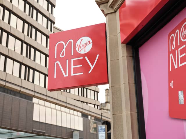 The results were released by Virgin Money
