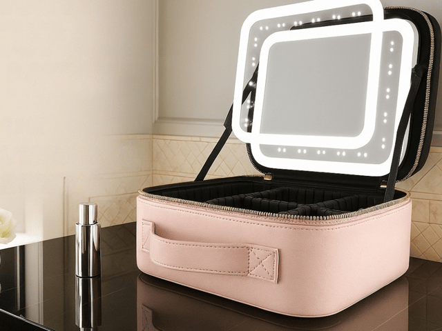 Why the LED Light Makeup Case with mirror is a must-have for your beauty routine - selling fast