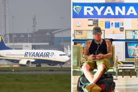 Ryanair say they’ve been forced to cancel 170 flights - affecting 30,000 passengers due to a French air traffic control strike.