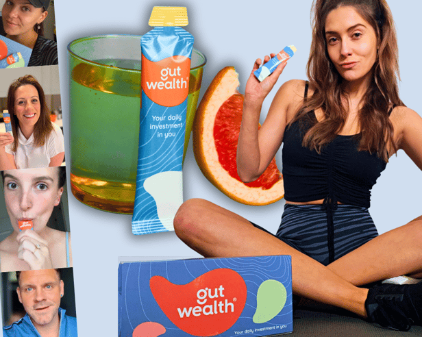 Real customers show how Gut Wealth has helped them feel confident, calm and in control of their gut health.