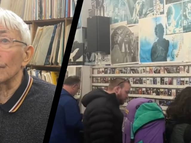 Peter Howard, owner of Sifters Records in Manchester.
