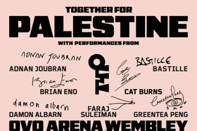 Musicians from across the UK and Palestine are set to raise funds for Gaza with the Together For Palestine concert this September.