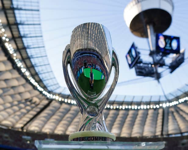 UEFA Super Cup trophy