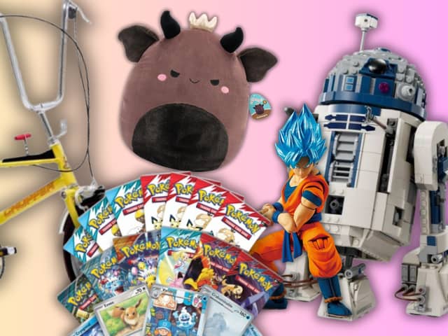 From retro bikes to plush toys and Pokémon cards, these are just some of the kidult favourites flying off shelves right now.