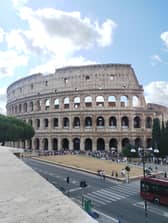 The world-famous Colosseum in Rome