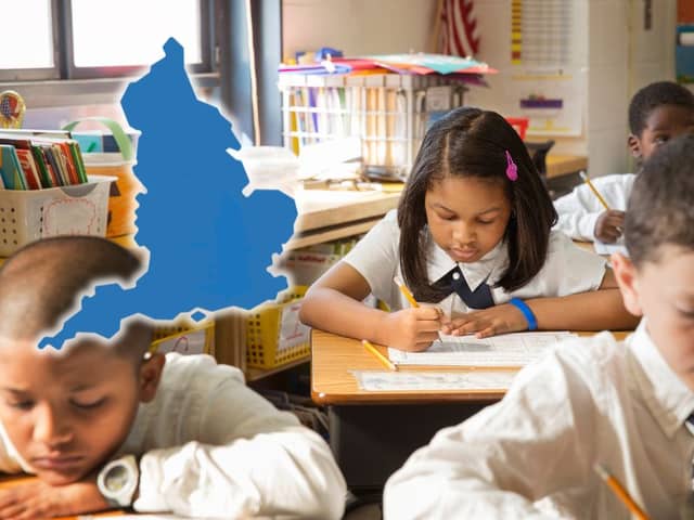 Much higher proportions of pupils met Government standards in some parts of the country than others