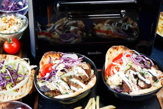 This style of air fryer does take up a bit of room, but the oven layout is more versatile
