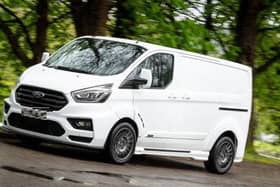 It is alleged that Nathan Lovell drove a Ford Transit like this one while banned and over the drink-drive limit