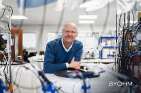 Dr Graham Cooley in the Byohm laboratory.