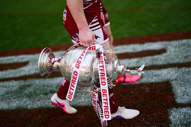 The Challenge Cup is back in Wigan Warriors' trophy cabinet