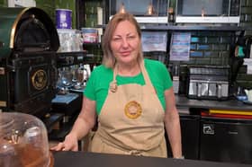 Donna Holmes from The Coffee Shop in Ashton.