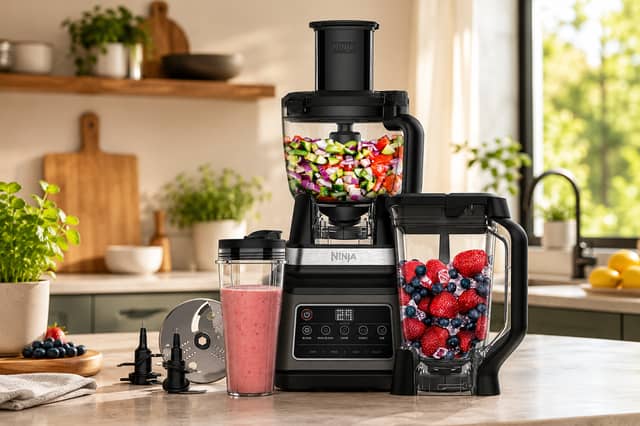 This multi-tasking Ninja appliance promises to blend, chop, mix and puree its way through everyday meal prep