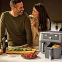 The 9.5-litre Ninja MAX Dual Zone air fryer uses two independent drawers to cook different foods and finish them at the same time