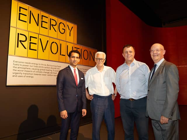 Sagar Adani, Lord Adair Turner, Nigel Topping and Ian Blatchford attended the dialogue
