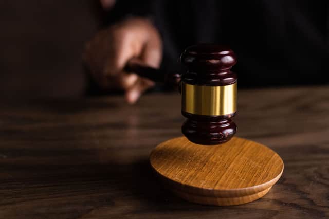 He was given a suspended sentence
