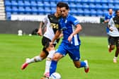 Sonny Perkins on his unofficial debut for Wigan Athletic in a pre-season friendly against Port Vale