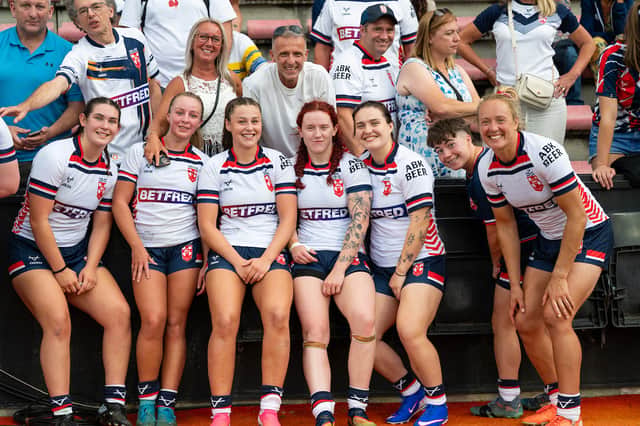 Eight Wigan players represented England in their win over France in Toulouse