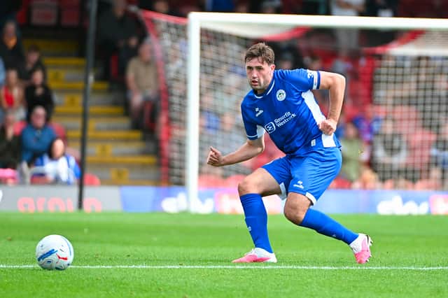 James Carragher in action for Wigan Athletic
