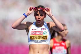Keely Hodgkinson is in the final of the European 800m