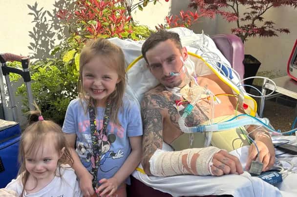 Sam and his daughters