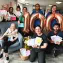 Nelly received lots of cards