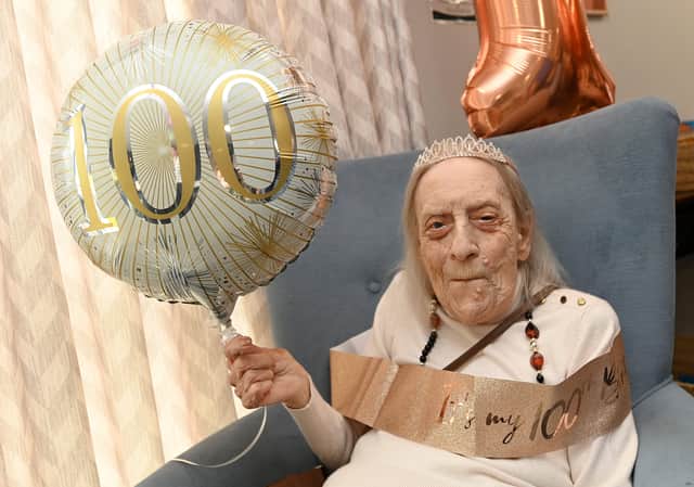 Nelly is 100 years old