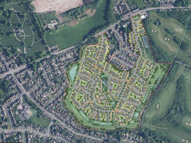 There are plans to build 310 homes