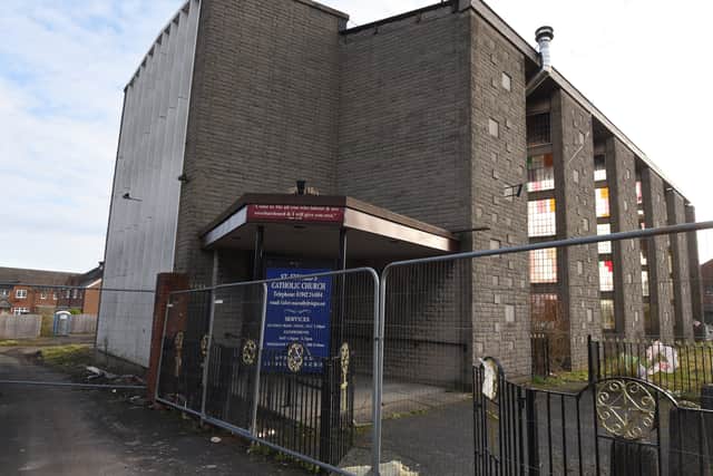 St Edward's Catholic Church was demolished in 2021