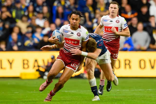 Warriors youngster Austin Daniel produced an impressive display against the Rhinos