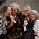 Smiles all round at Wigan's first major Vegan Festival. 