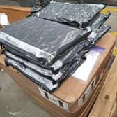 Eight vacuum packages of cannabis.