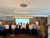 Wigan and Leigh College deputy principal, Anne-Marie Franics with other FE college executives