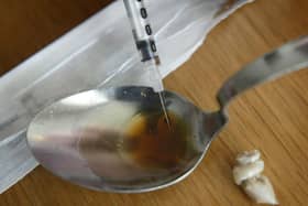  Joseph MacNaughton is accused of being concerned in the supply of heroin (pictured) and crack cocainein