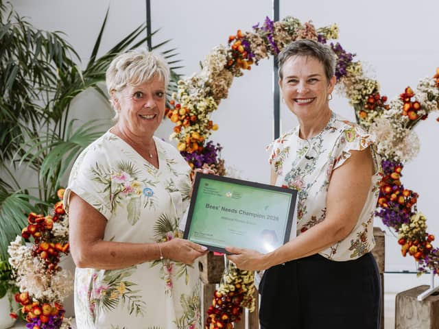 Shevington Millbrook Primary School staff celebrate two environmental prizes