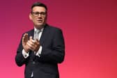 Prime minister Andy Burnham at the Labour conference in Liverpool