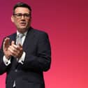 Prime minister Andy Burnham at the Labour conference in Liverpool