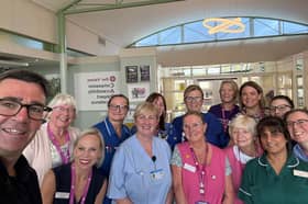 Andy Burnham visits Wigan and Leigh Hospice