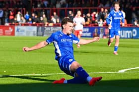 Connor Barrett sent Latics' best chance of the game wide in the first half