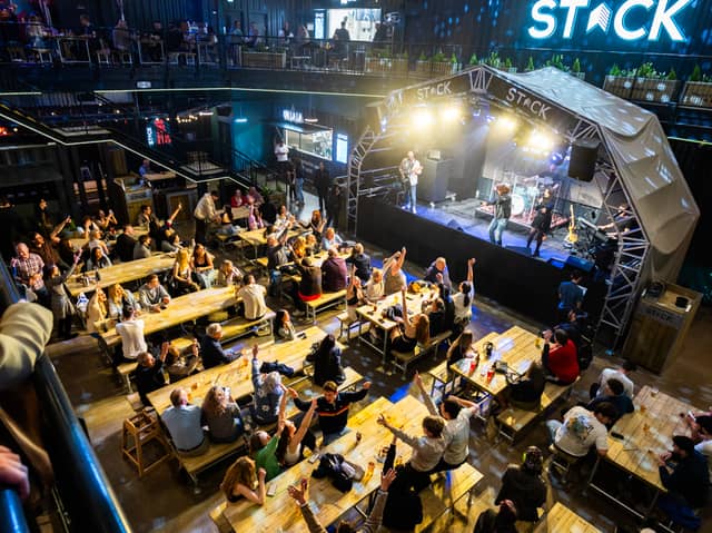How Wigan Stack will look once open