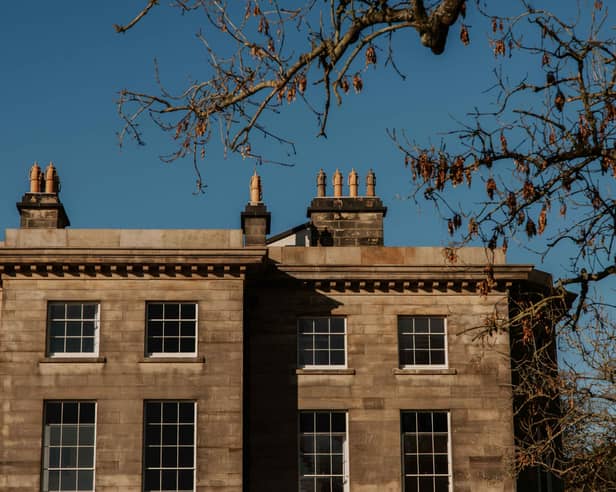 Haigh Hall, whose exterior has already been refurbished
