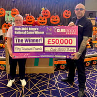 A Wigan grandmother wins life-changing £50k at bingo after deciding to play on a whim