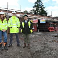 Take a look around the bothy and glasshouse at Wigan's Haigh Woodland Park as regeneration work continues