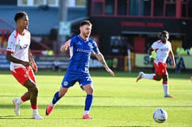 Scott Hogan cut an isolated figure at Stevenage as Latics struggled to get anything going
