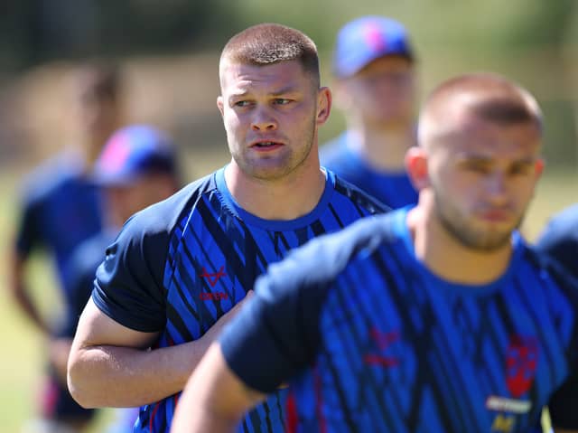 Morgan Smithies in England training