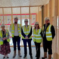 'Significant' development taking shape with 41 affordable council homes on brownfield land