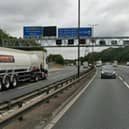 The M6 was closed in both directions